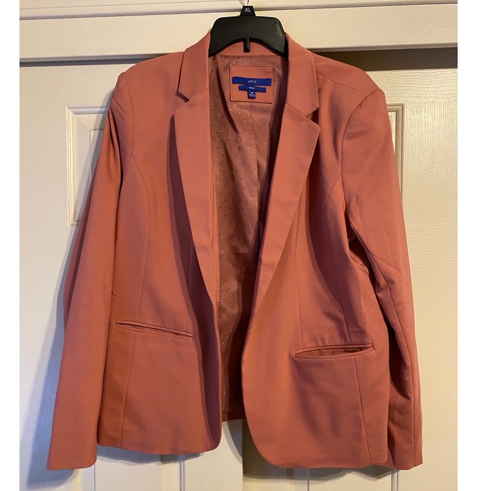 Pink blazer